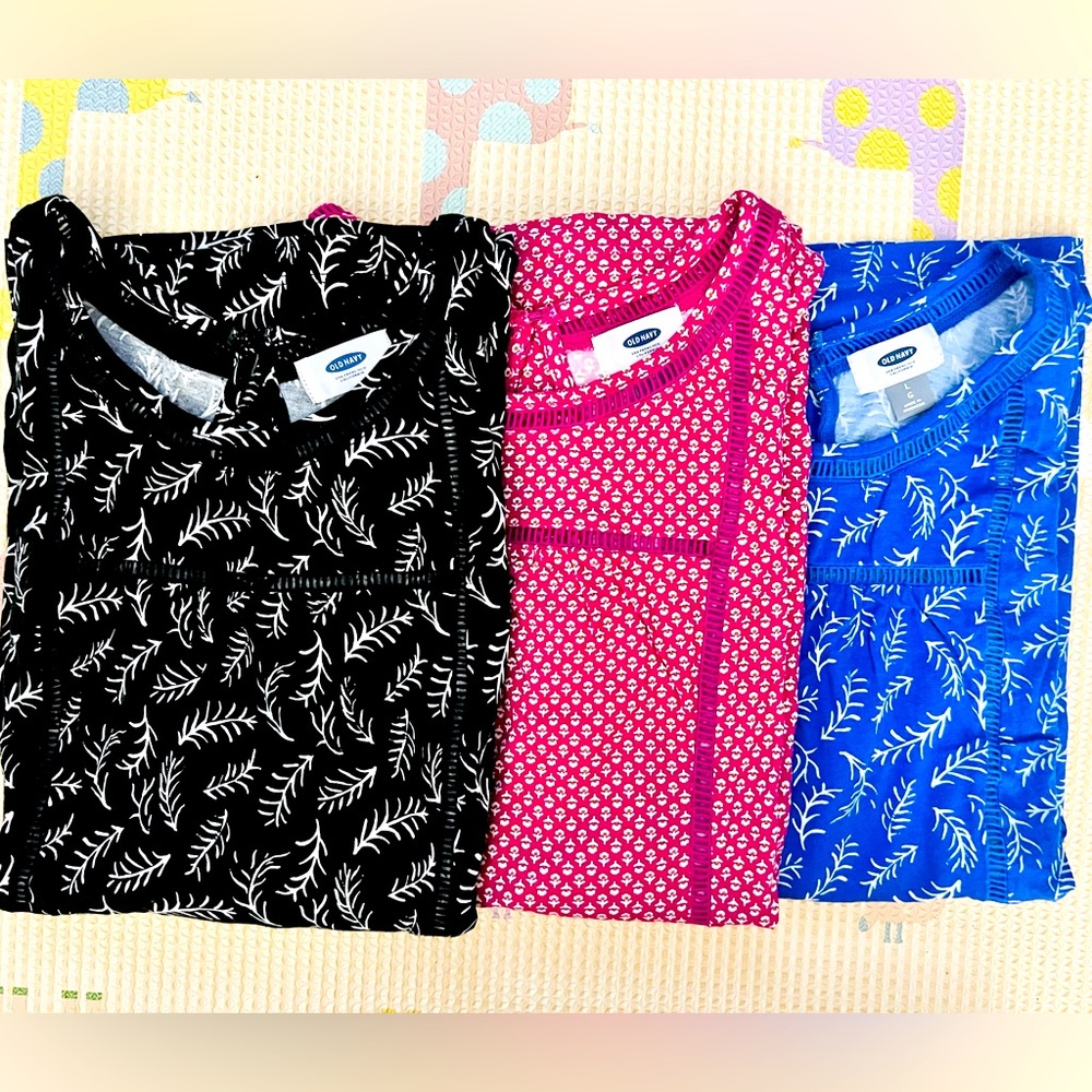 Old Navy Sleeveless Top- Brand New- Bundle of 3-Size Large